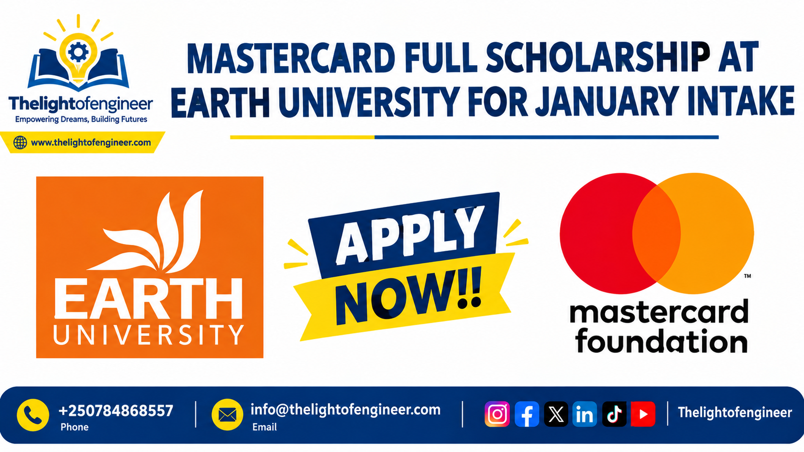 Fully Funded Scholarship at EARTH University, Costa Rica: Requirements and Application Steps
